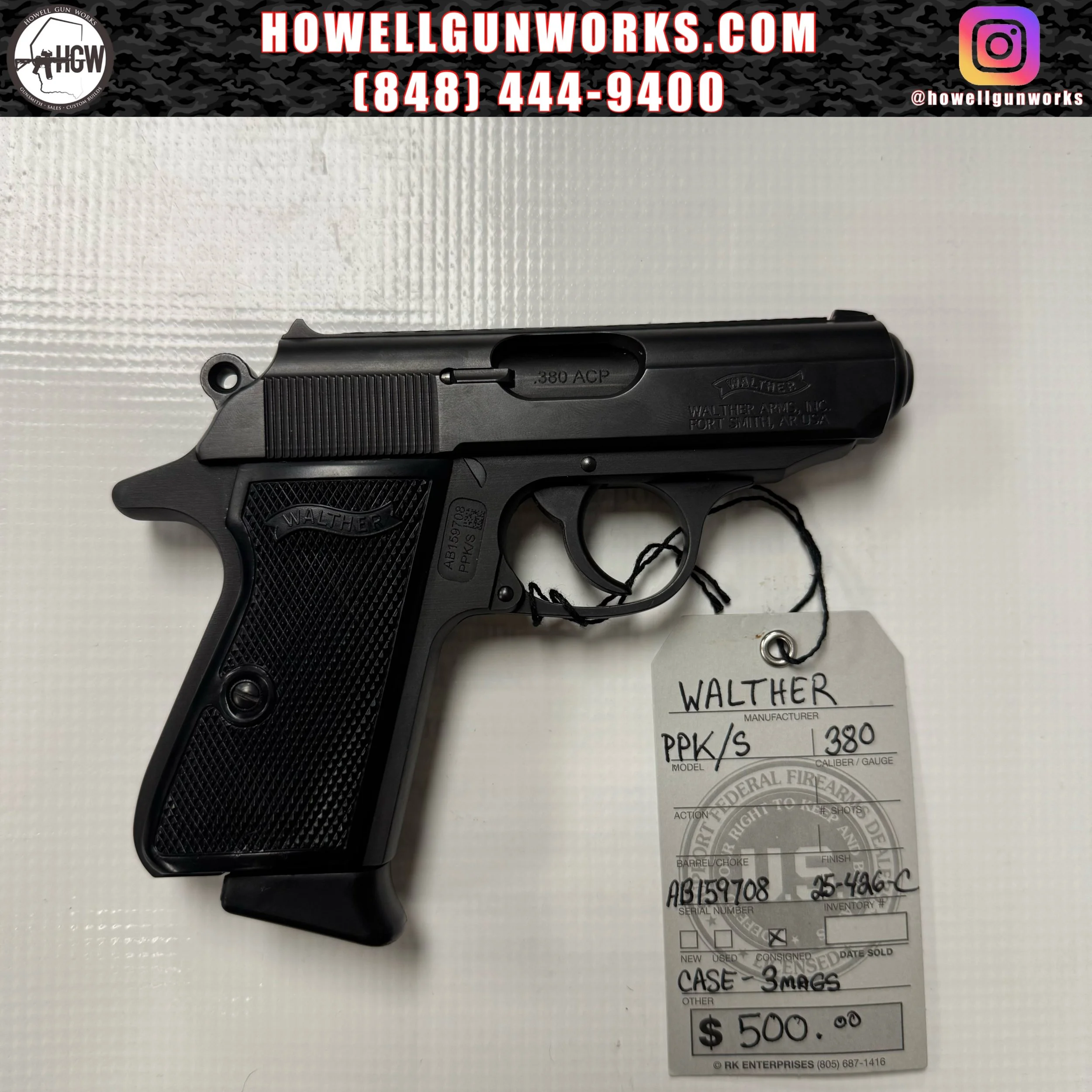 Walther PPK/S .380ACP
