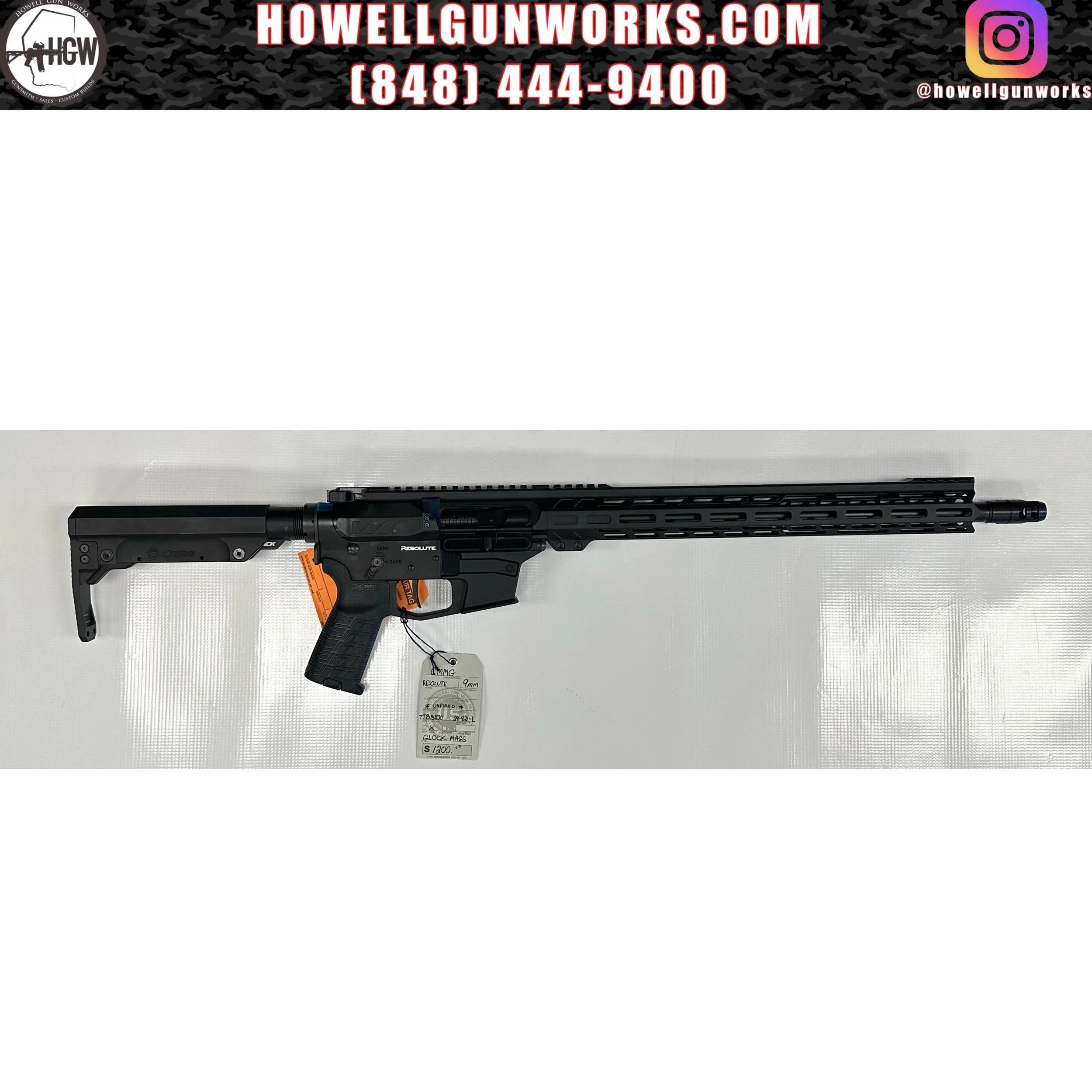 CMMG Resolute 9mm