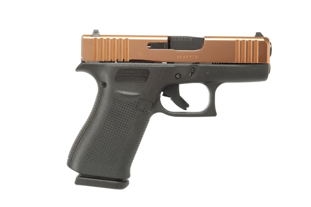 Glock 43x Rose Gold Exclusive 9mm