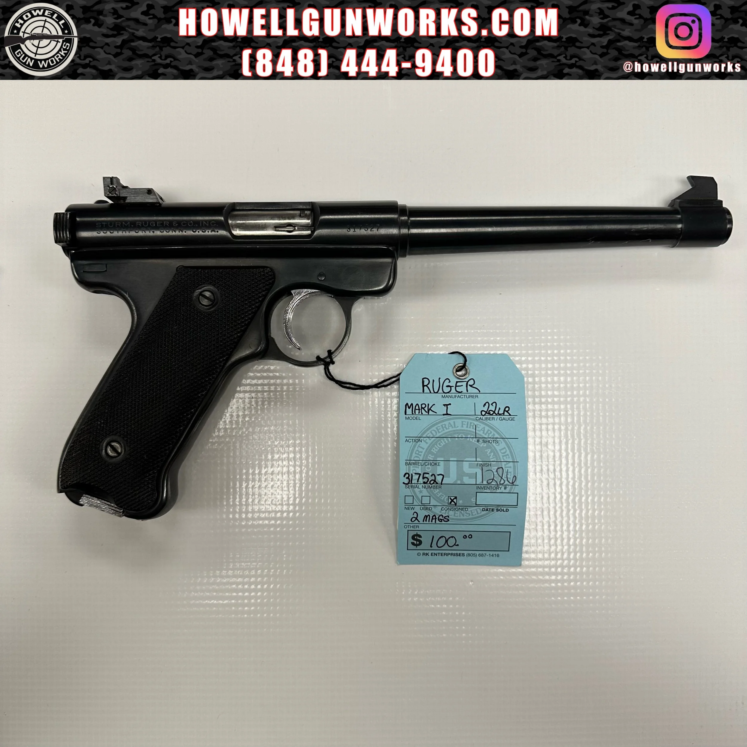 Ruger Mark I .22LR