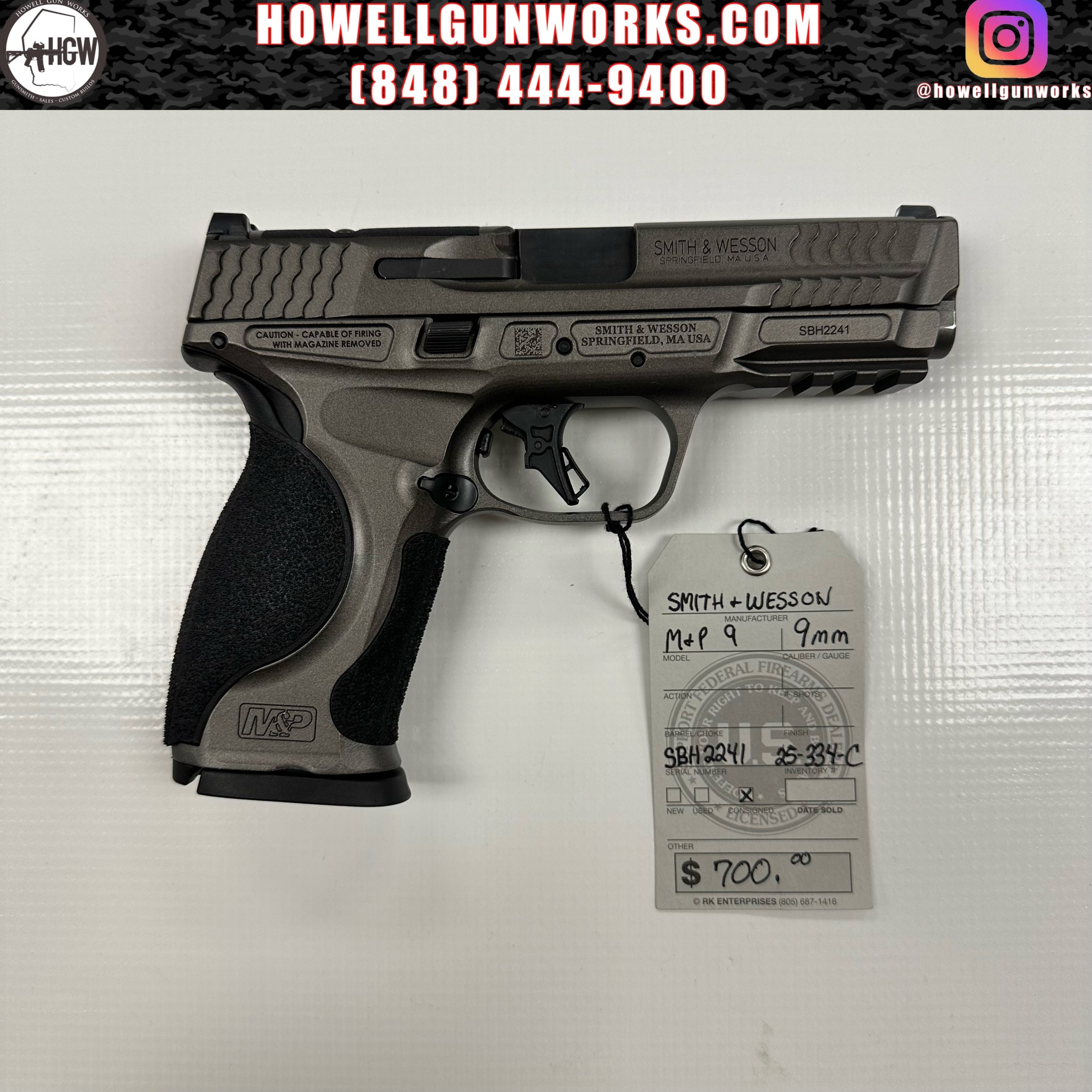 Smith & Wesson M&P9 Metal 9mm