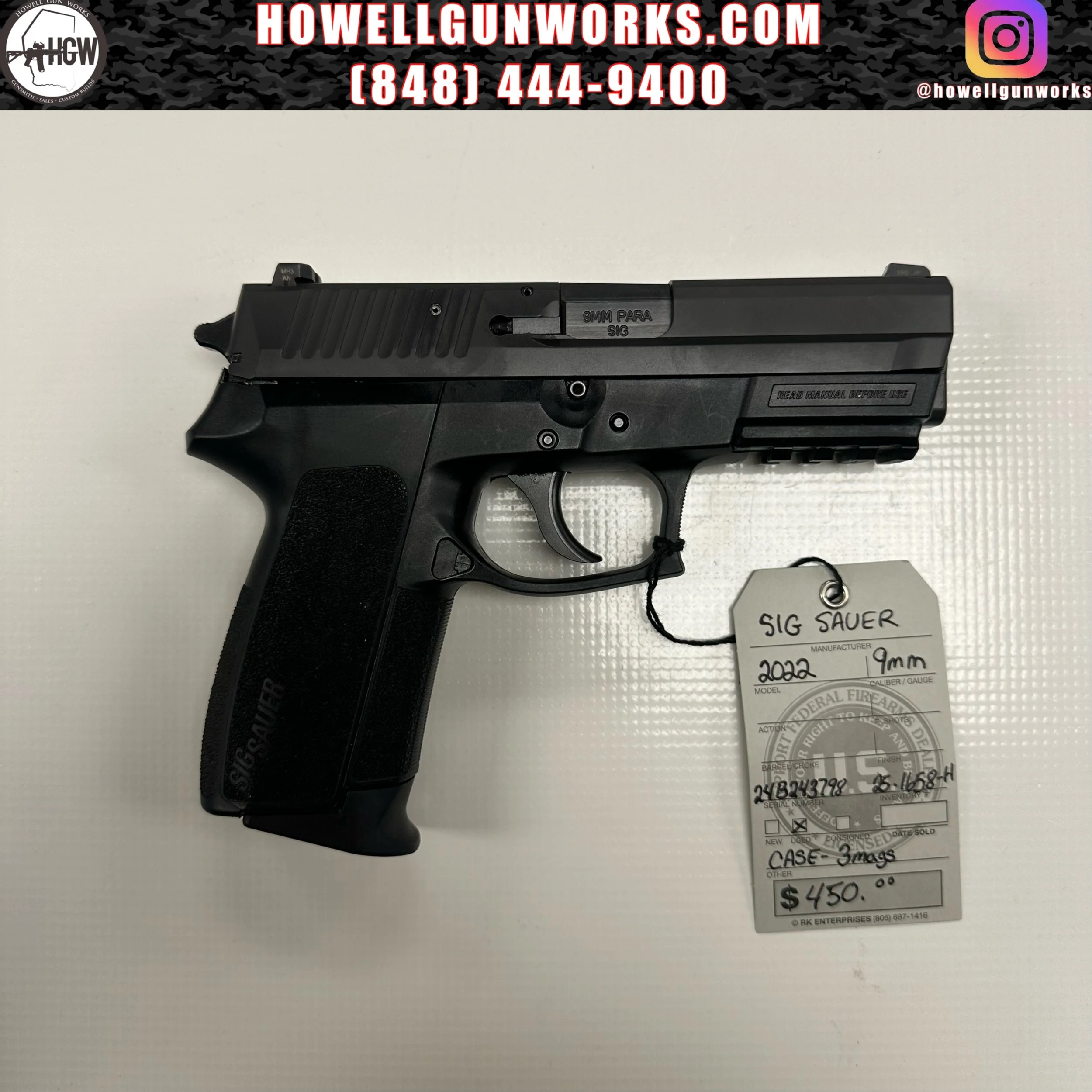 SIG Sauer 2022 9mm