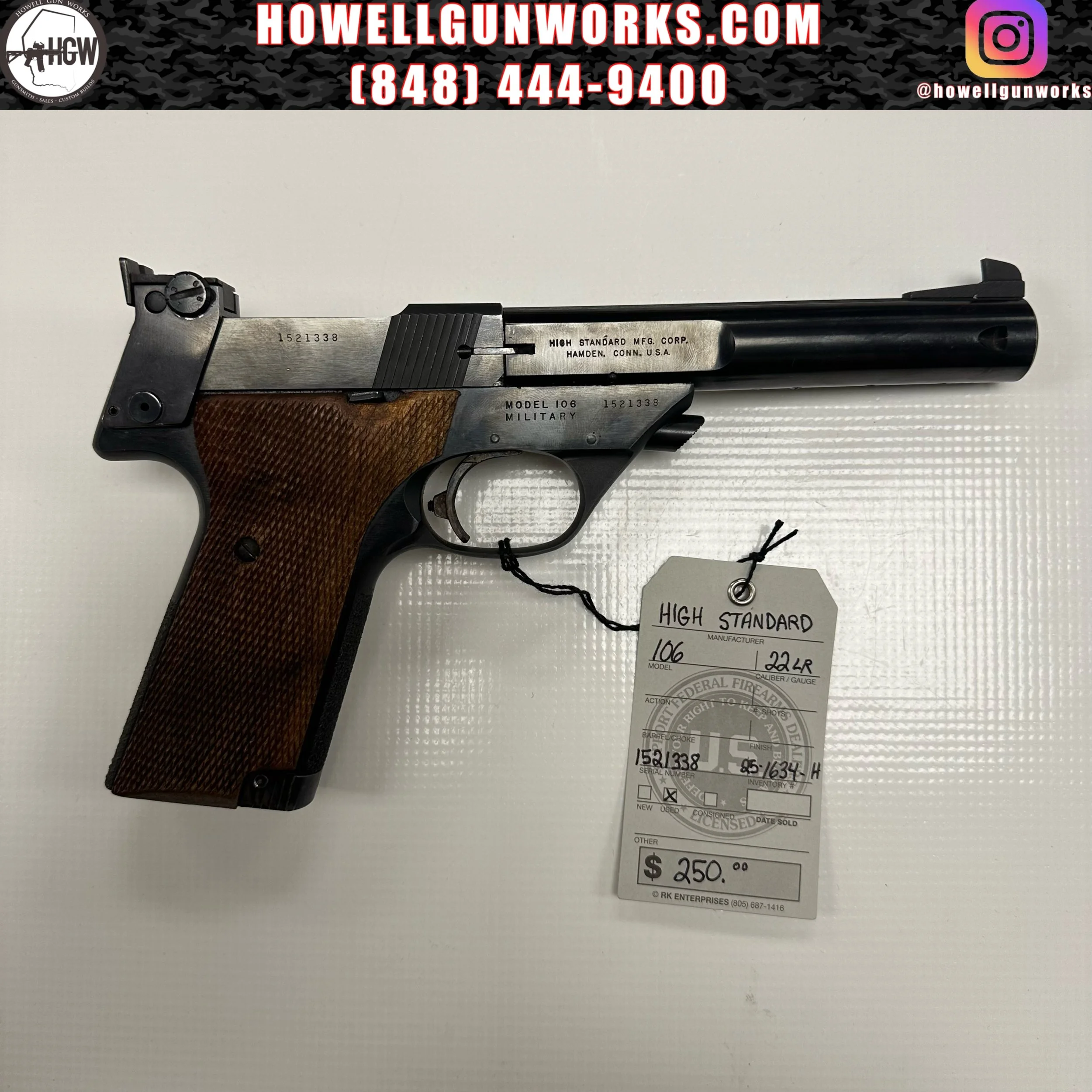High Standard 106 .22LR