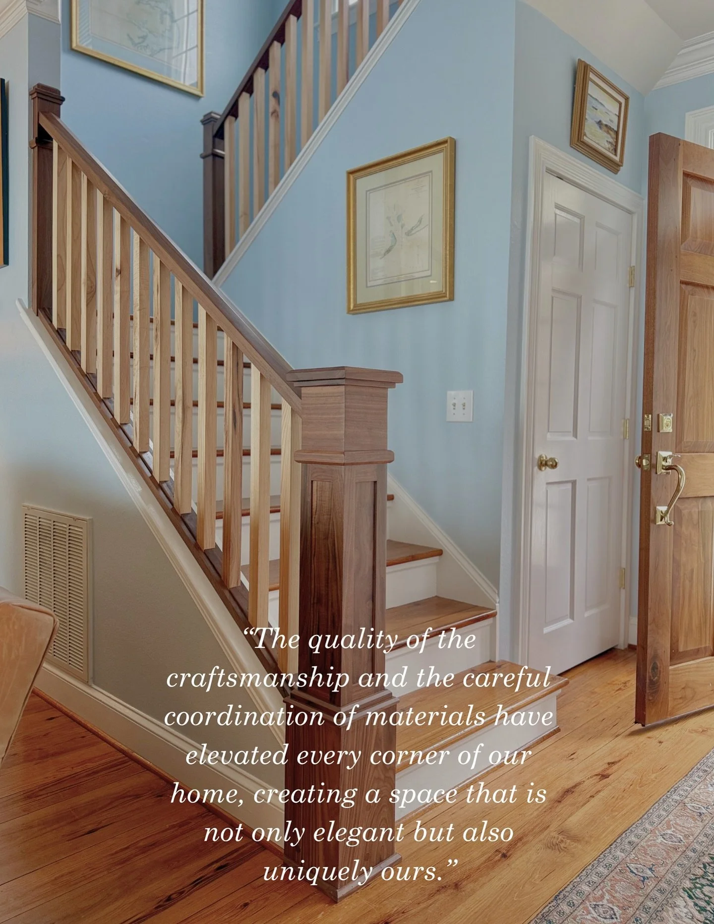 Another beautiful project completed! There is nothing like seeing all the details come together & leaving with proud, happy clients!