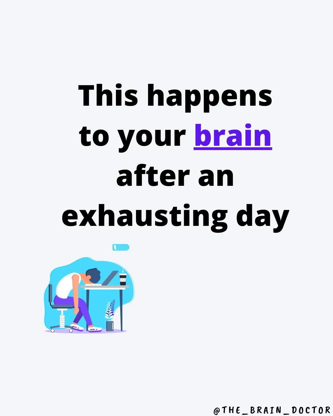 Our brain is what makes us who we are and one of the biggest perks of my jobs, as a neurology doctor and neuroscientist, is to be able to explain concepts that people are experiencing on a DAILY basis but unaware of what is happening.
The power of t