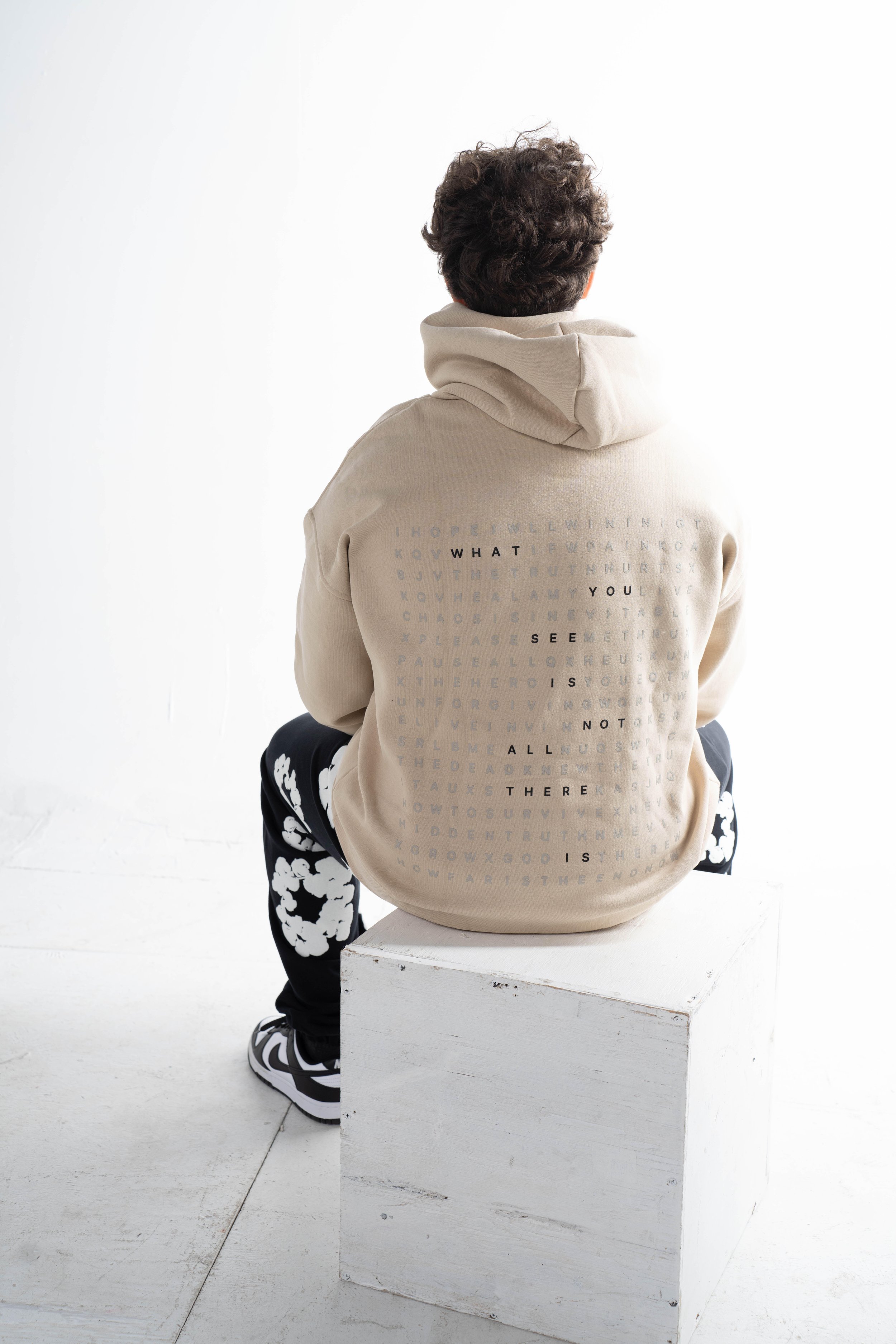 SAND Oversized Sweatshirt: Back Design