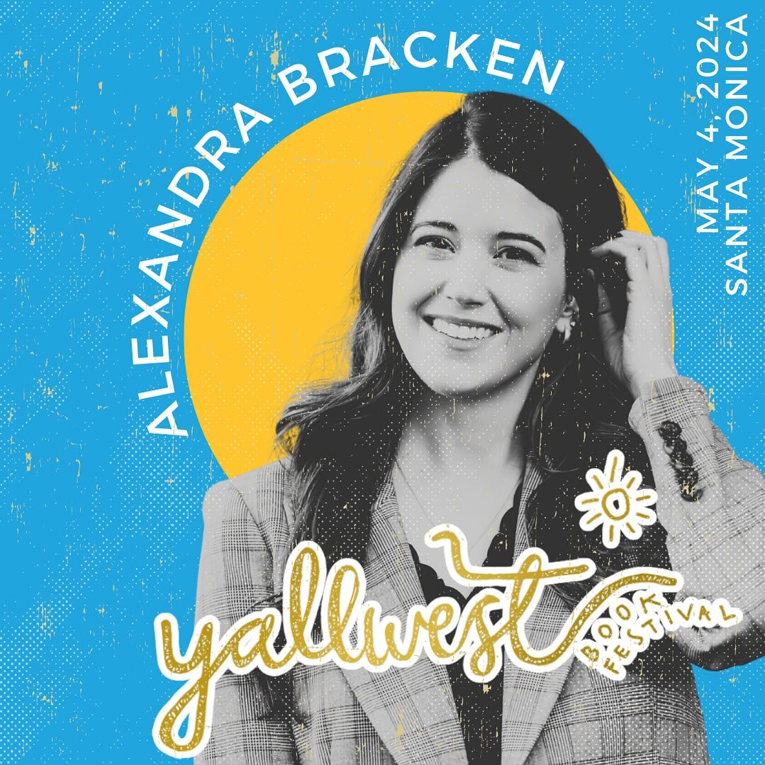 I&rsquo;m so excited to be heading back to @yallwest this year! 🩵💛 Let me know if you&rsquo;ll be there, too! For the full list of authors attending, head over to YALLWest.com and stay tuned for the schedule of panels and signings!