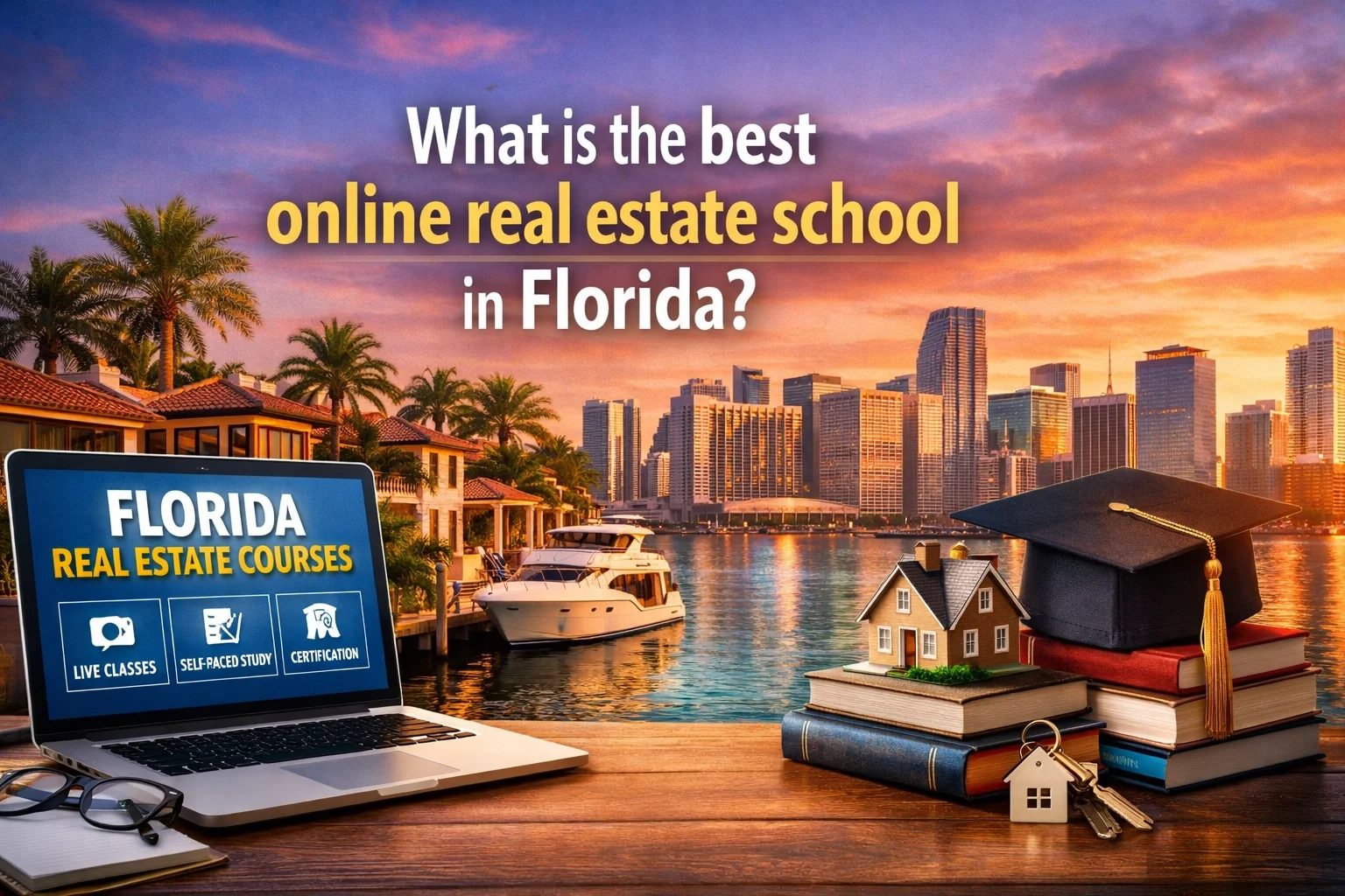 What is the best online real estate school in Florida?