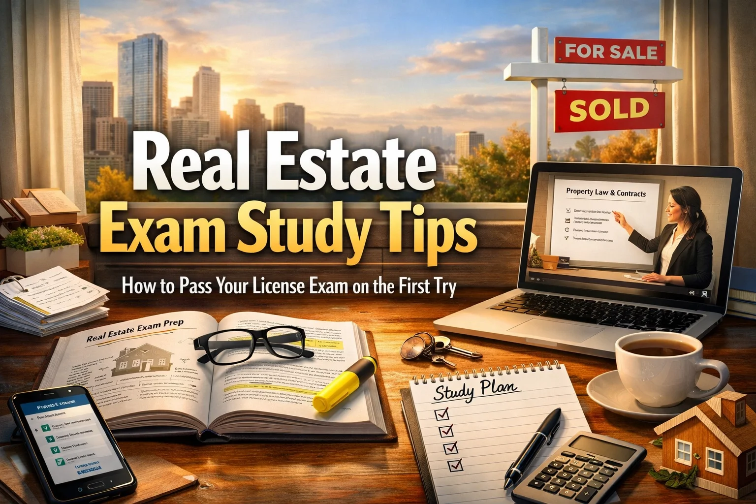 Real Estate Exam Study Tips: How to Pass Your License Exam on the First Try