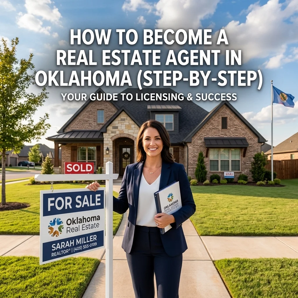 How to Become a Real Estate Agent in Oklahoma (Step-by-Step)