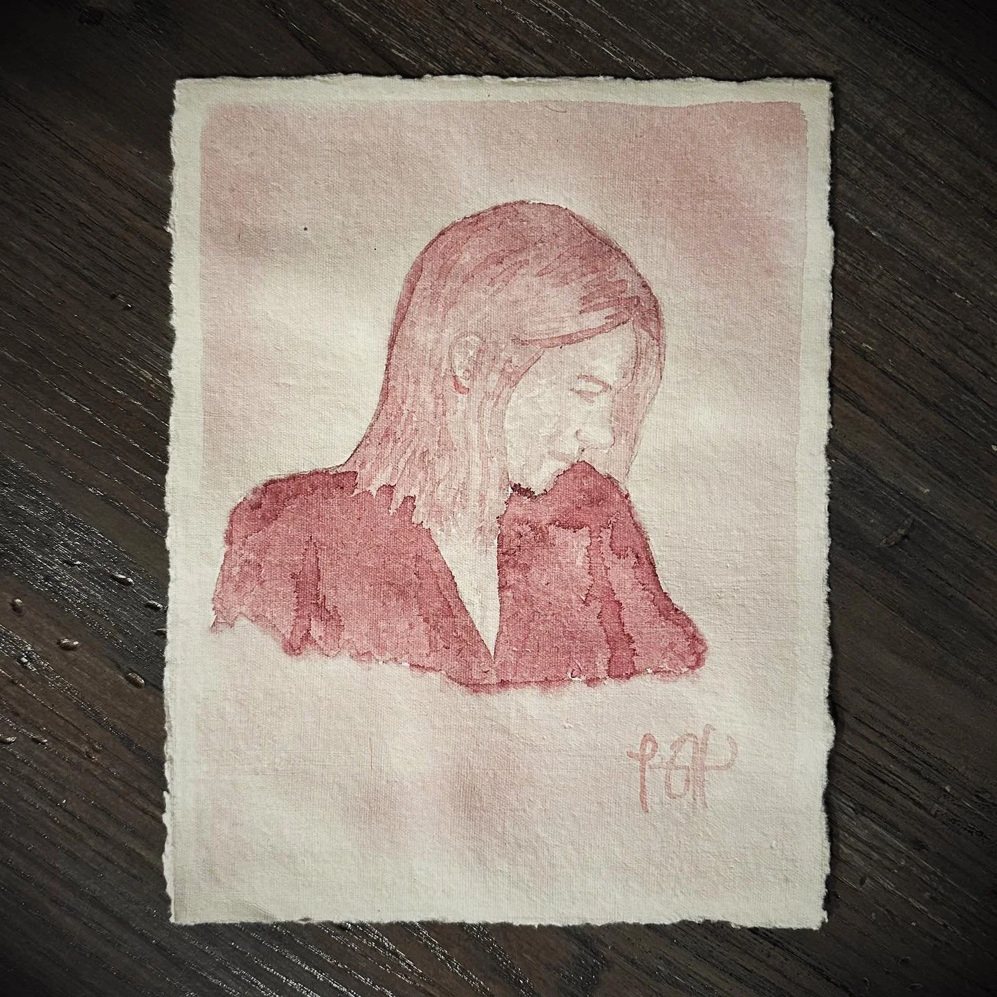 &ldquo;KL Wine Sketch&rdquo;
8x10in
Red Wine (Merlot)
on cotton paper

#winenot #portrait #painting #friday