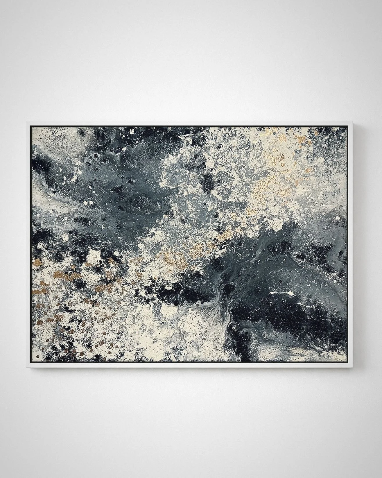 &ldquo;KG&rdquo;
2023
36x48in
Acrylic, Pulverized Graphite, Gouache, Gold leaf
on canvas