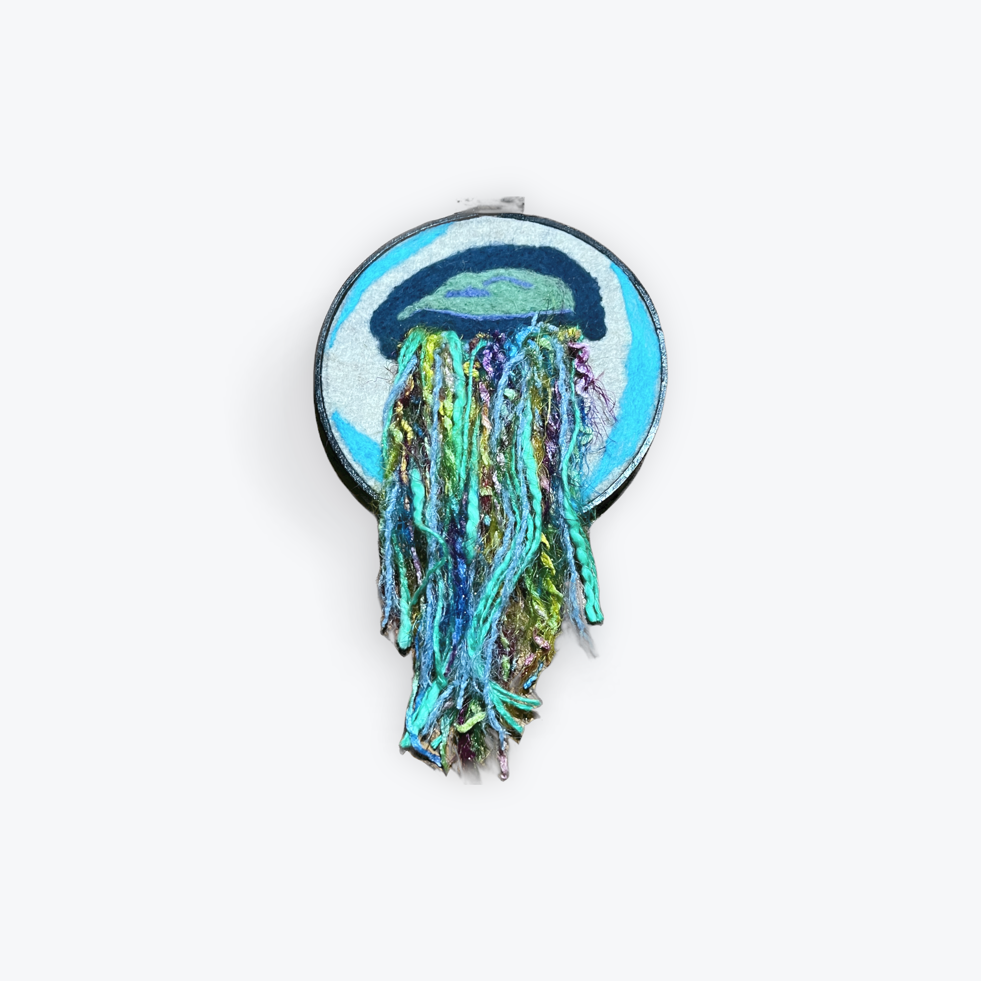 Jelly Fish 6” Embroidery Hoop