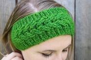 Crochet Cable Headband