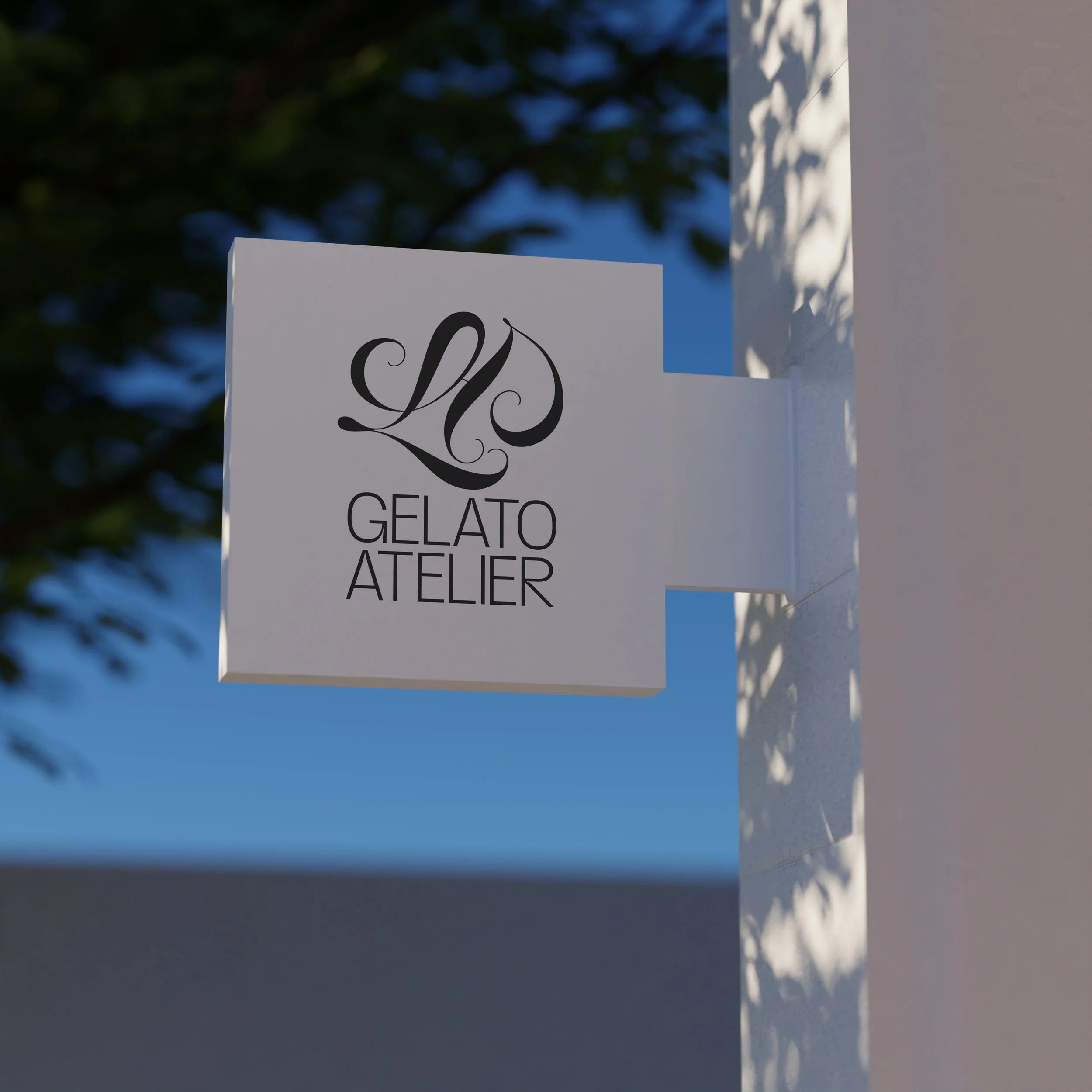 Letrero para Atelier