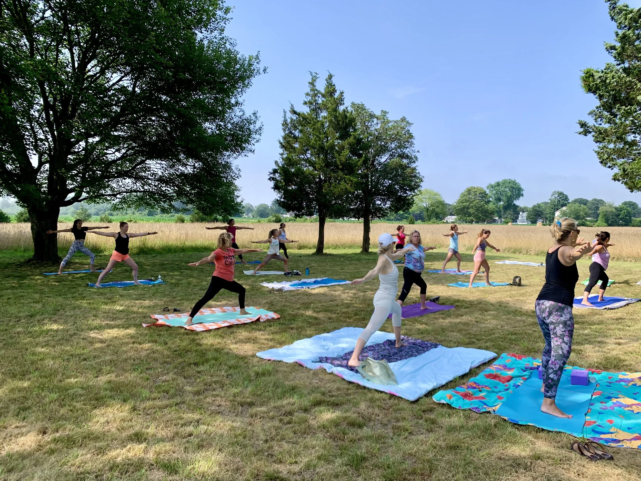 OUTDOOR YOGA