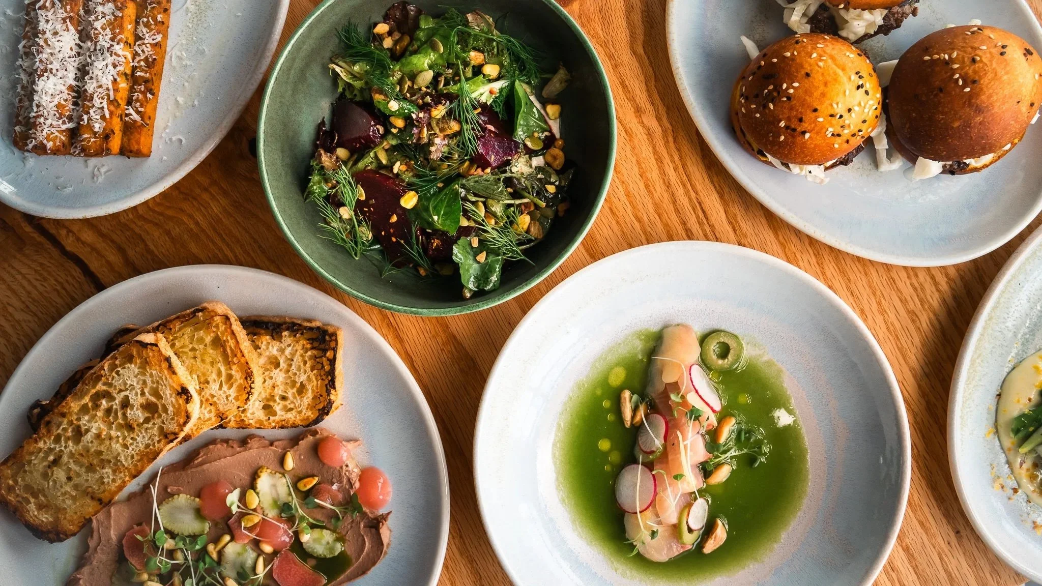 chicken+liver+mousse%2C+beet+salad%2C+hamachi+crudo%2C+sliders.jpg