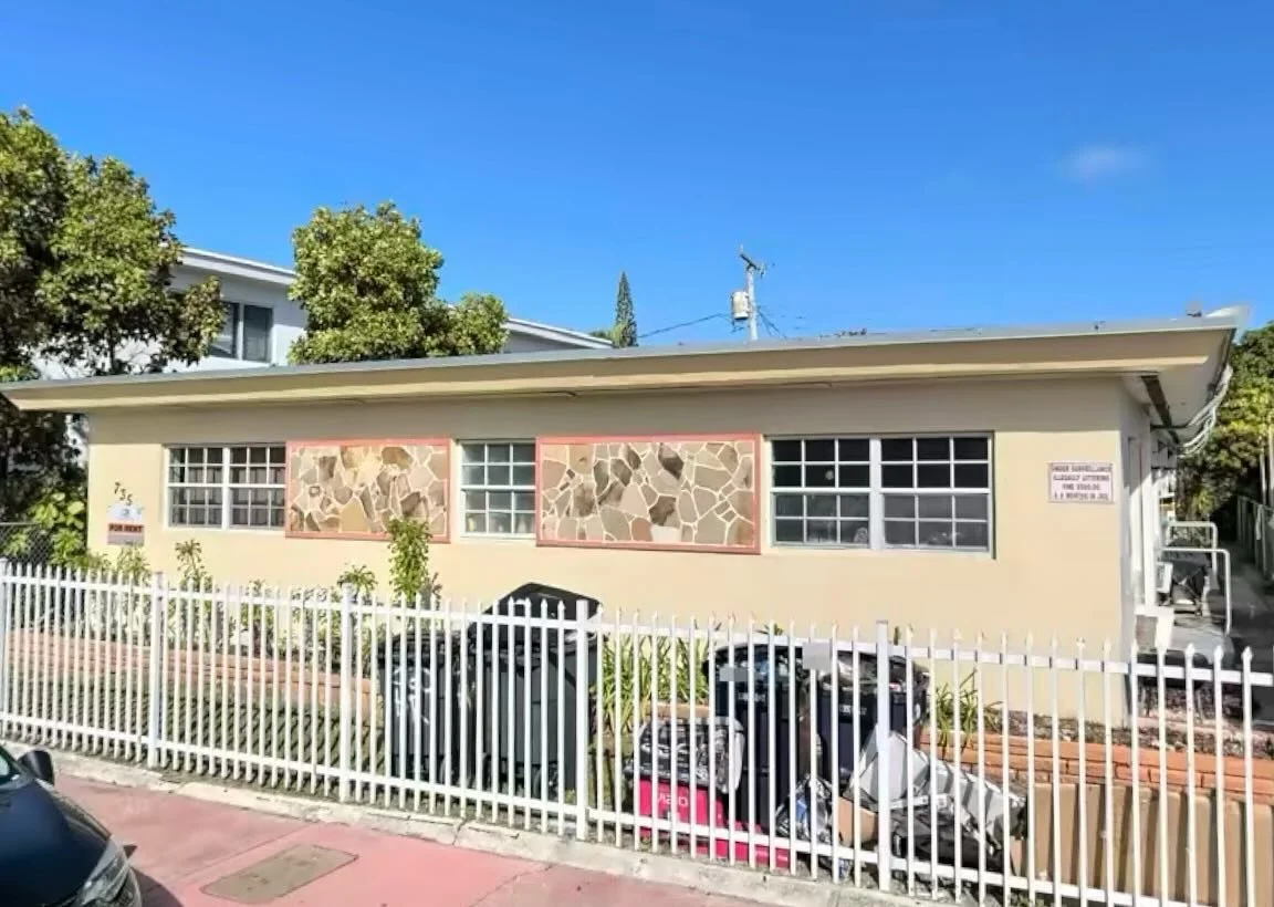 Miami Beach, FL 33141

Price: $1.59M - 4-plex

Bedrooms: Notes
Baths: Notes
Living: 5,650 SF
Lot: XXXX SF
Year: 1950
Notes: 2 (2/1&rsquo;s) 2 (1/1&rsquo;s) - CBS structure. New Roof. Remodeled units in the heart of Miami Beach. 4-plex won&rsquo;t las