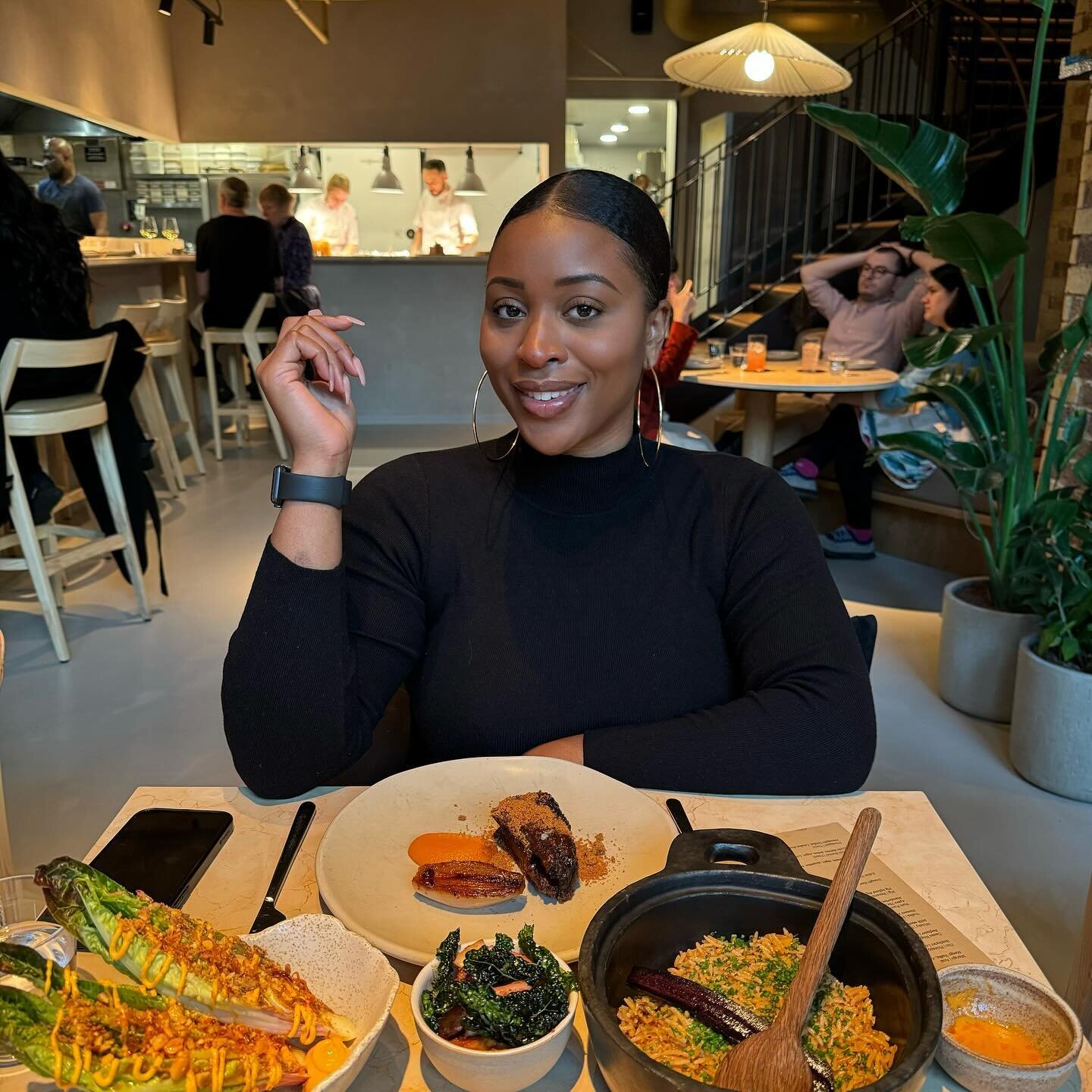 My second visit to @akara.london &amp; I&rsquo;m still enjoying the BBQ Tiger Prawn Akara 🥰 

#akara #africanrestaurant #boroughmarket #londonrestaurants