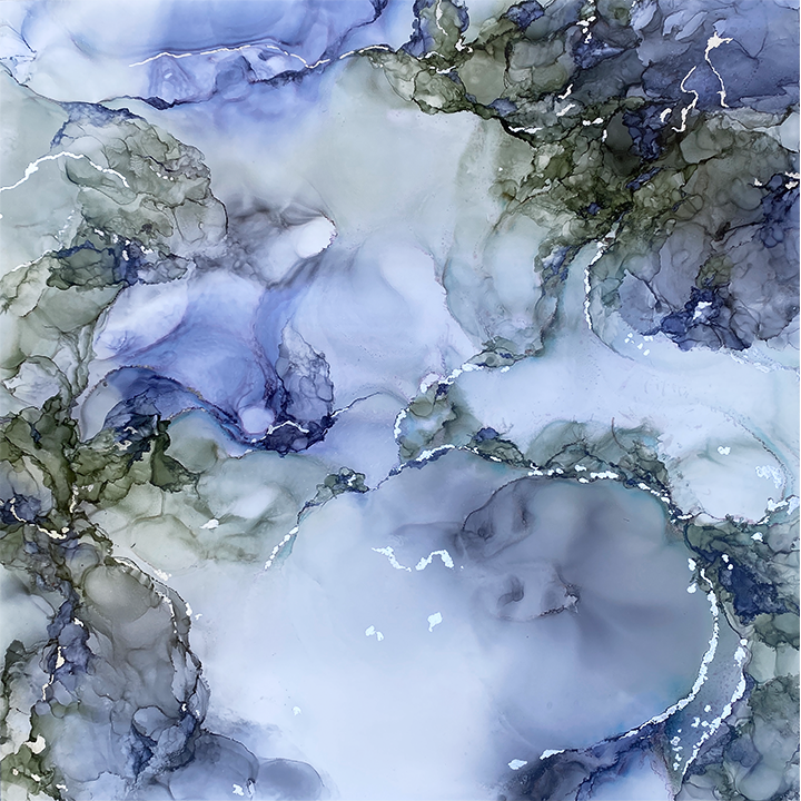 Juniper (40"x40") - ink