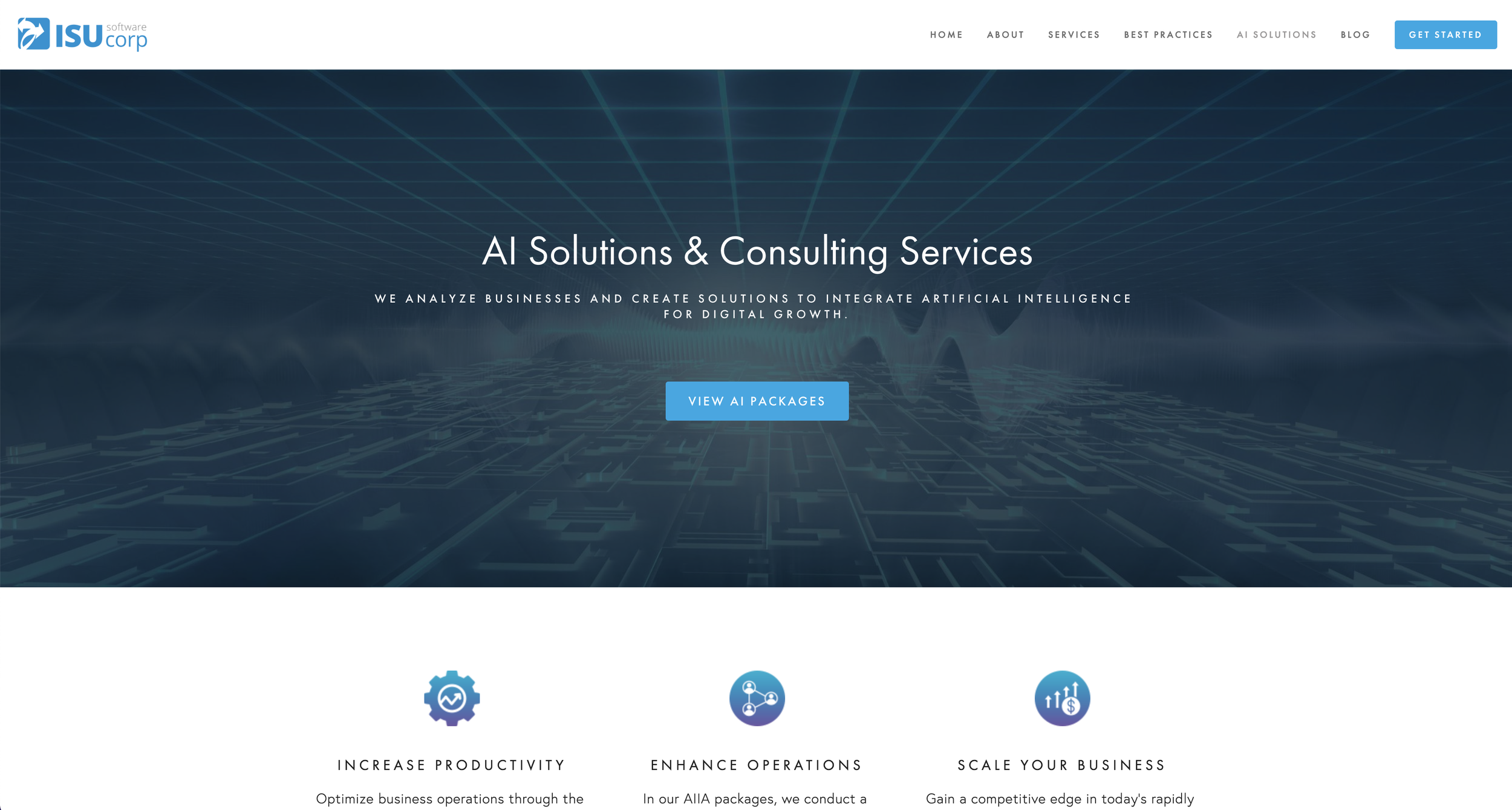 ISU Corp AI Solutions