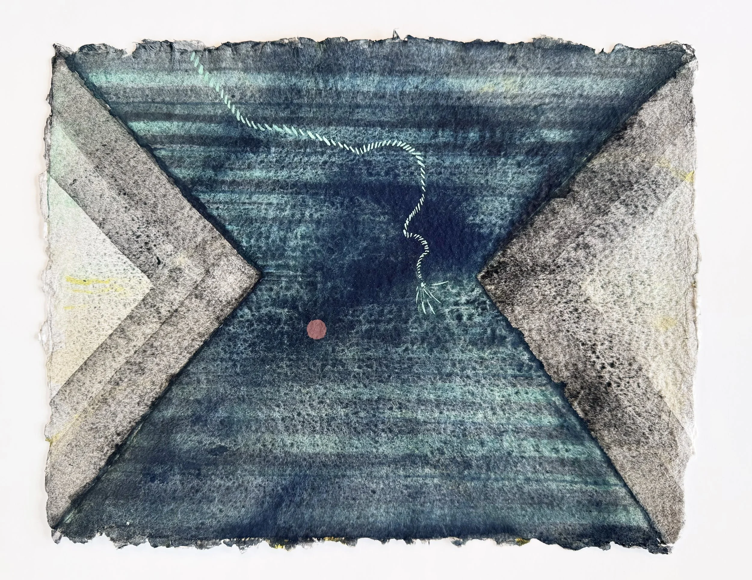 Untitled (indigo field)