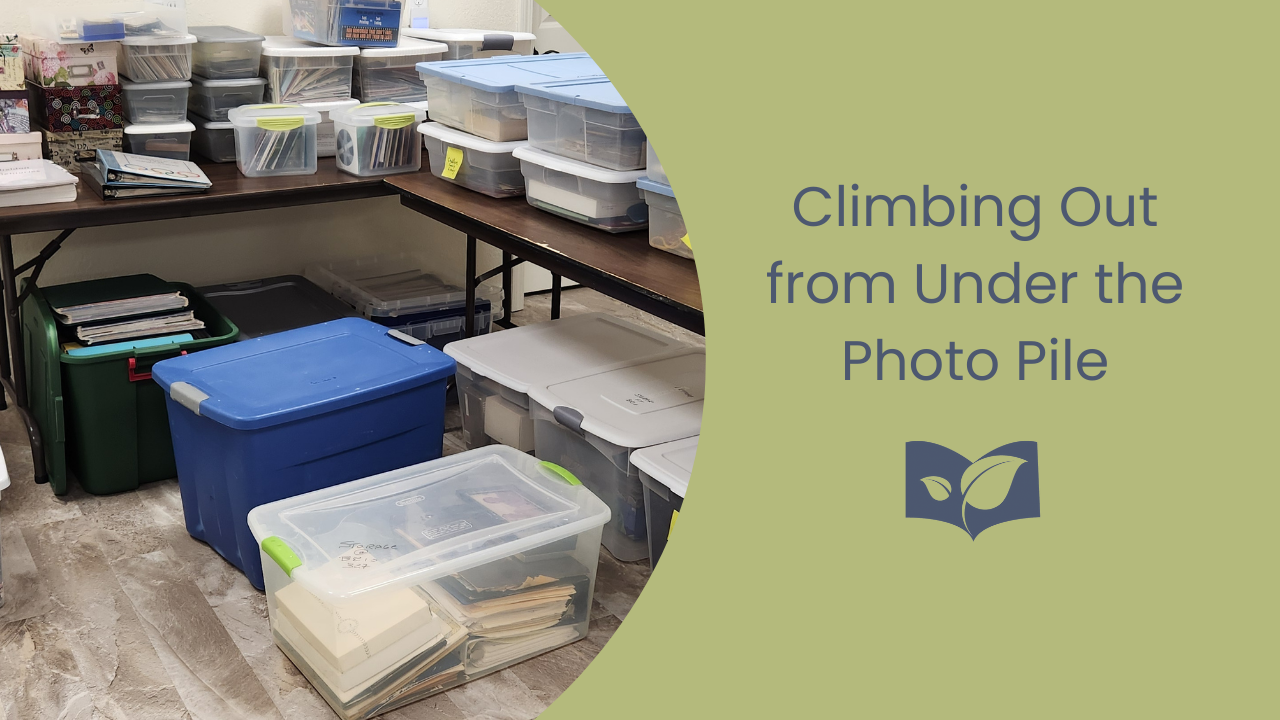 Climbing Out from Under the Photo Pile
