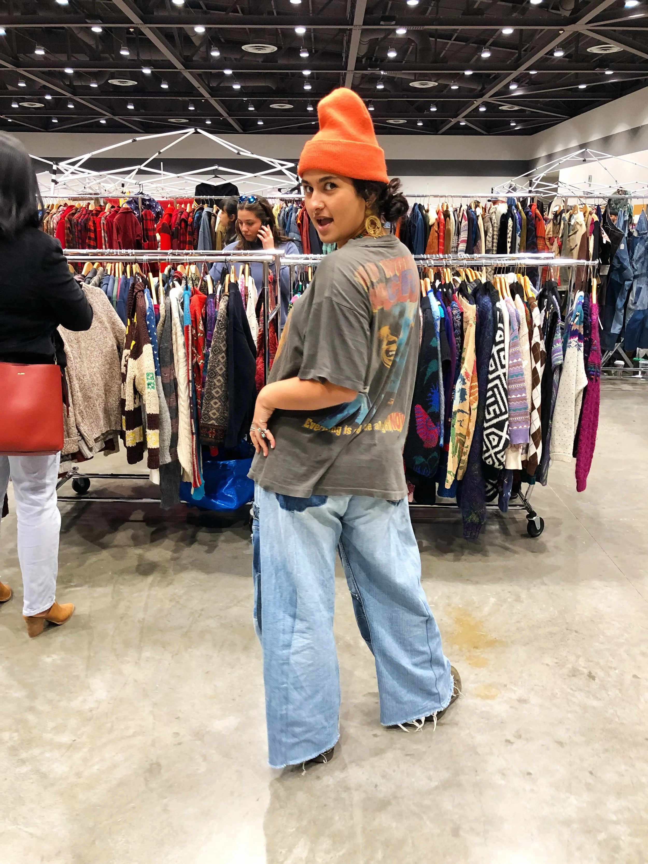 Over ten years ago, I hammered away creating jewelry in my studio apartment in Oakland, had multiple jobs, and I modeled vintage clothes on the balcony. This obsession with thrifting and tinkering with jewelry became a business. It felt like an accid