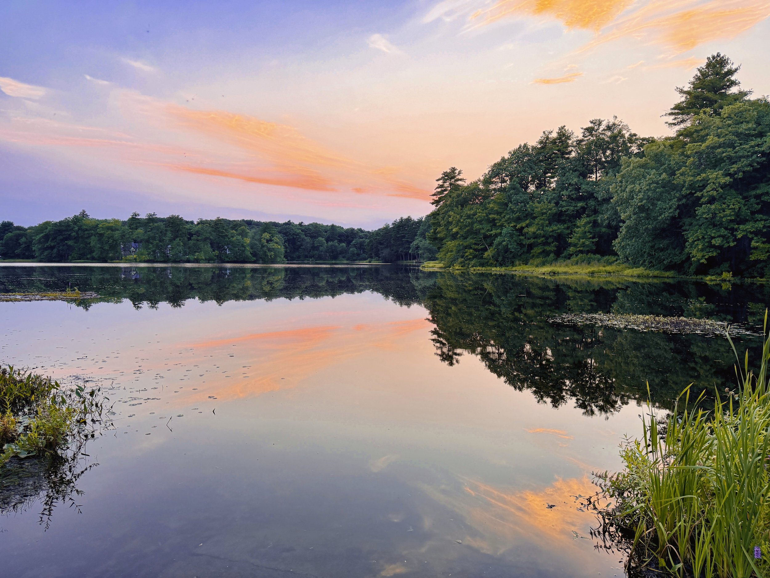 27 - Sunset at Bartlett Pond