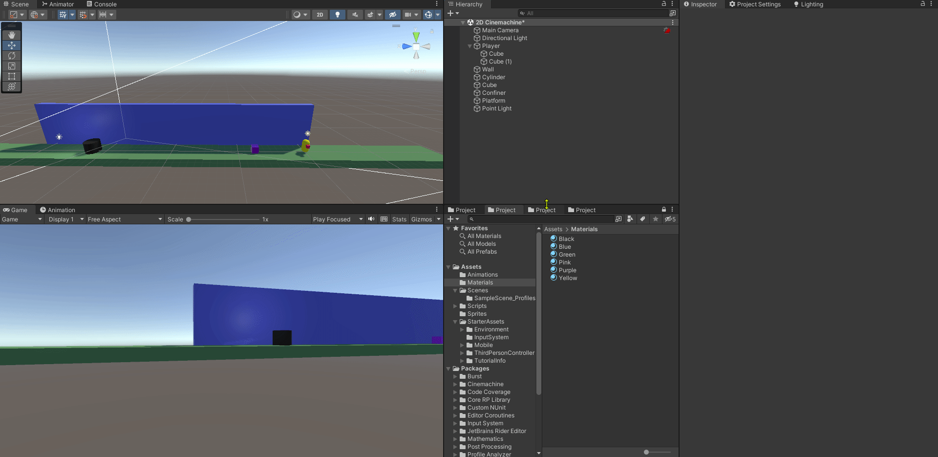 2D Cameras Using Virtual Cameras — Star Force Games