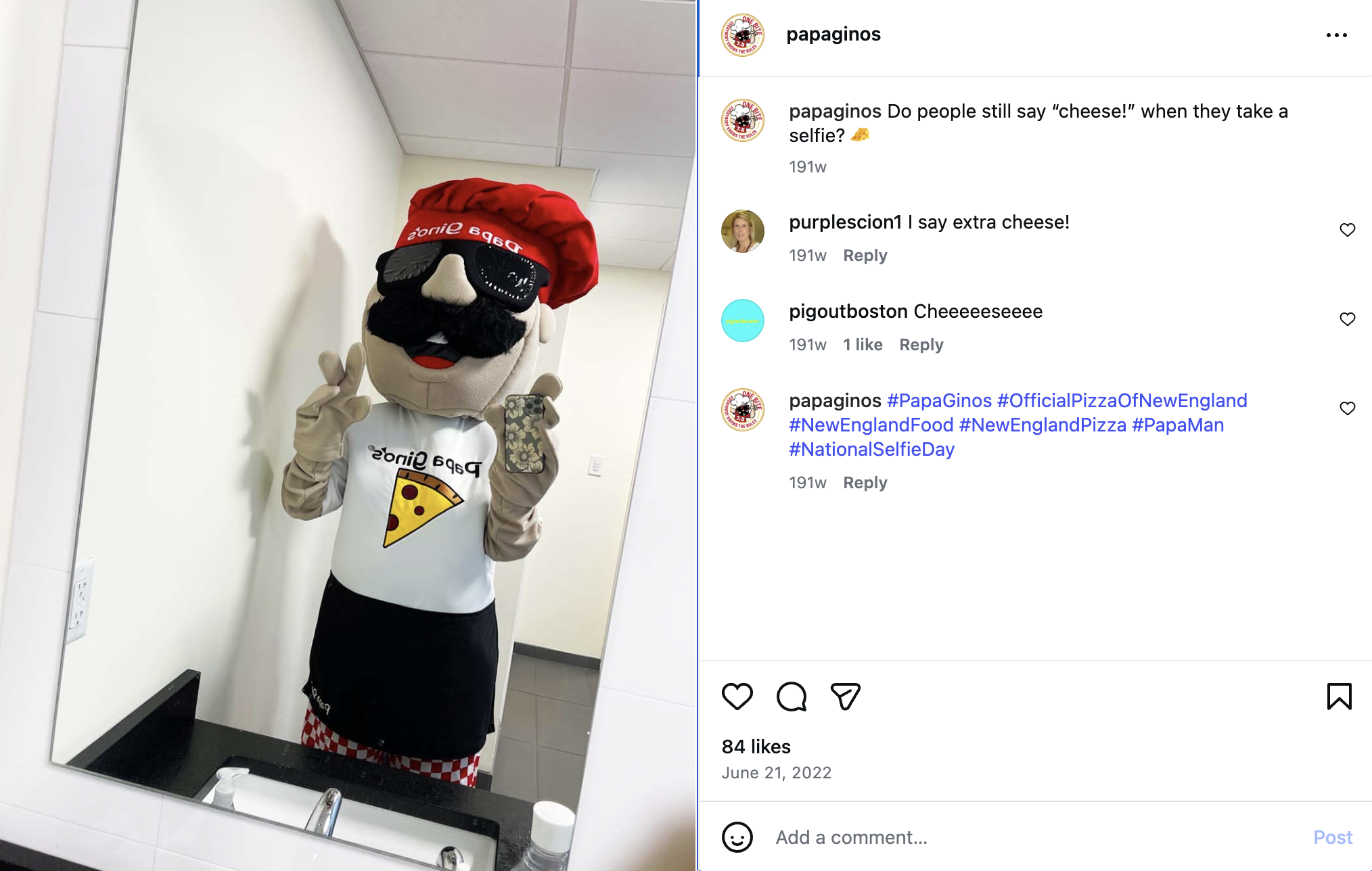 Papa Gino's say cheese.png