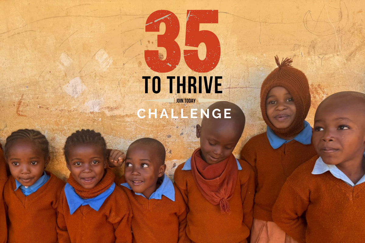The #35ToThrive Challenge starts today!