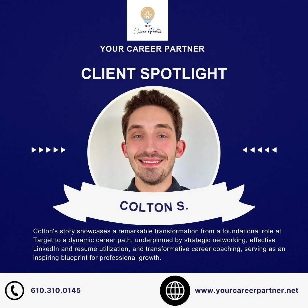 Client Spotlight: Colton's Career Transformation