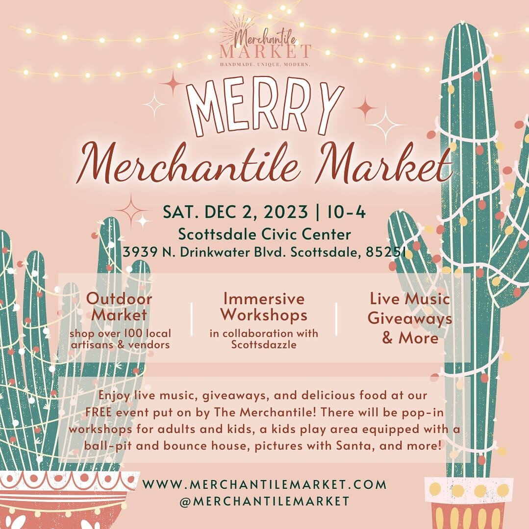 Make sure to stop by our upcoming event to shop for unique gifts and of course have some delicious egg rolls! @merchantilemarket