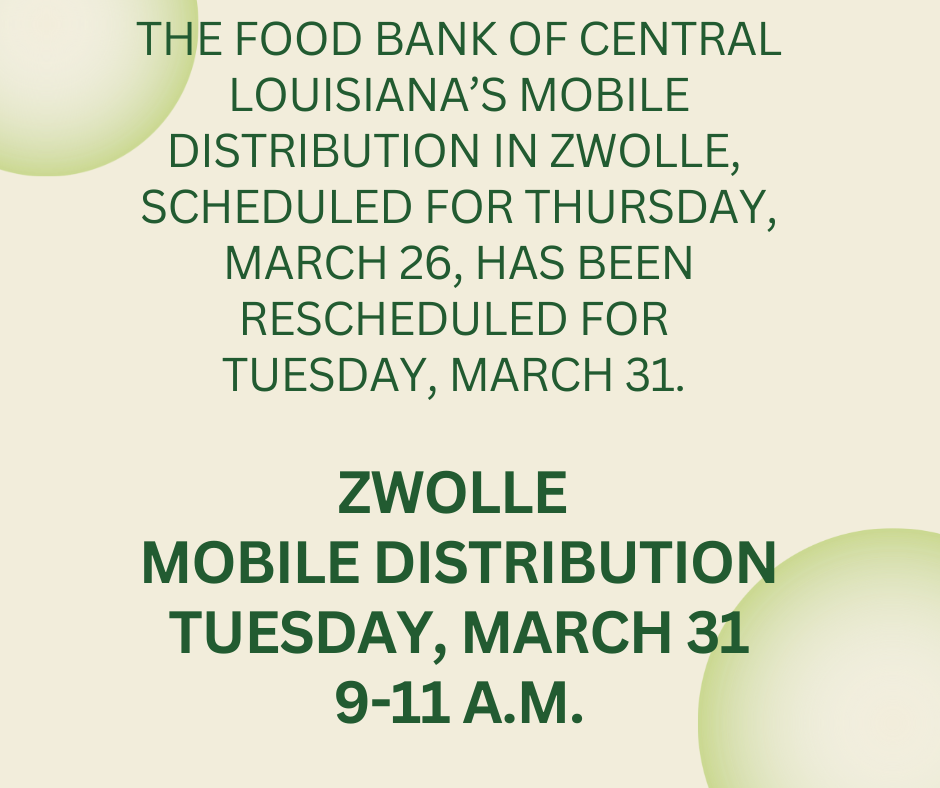 Zwolle Mobile Distribution Rescheduled