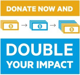 Donate now and double your impact