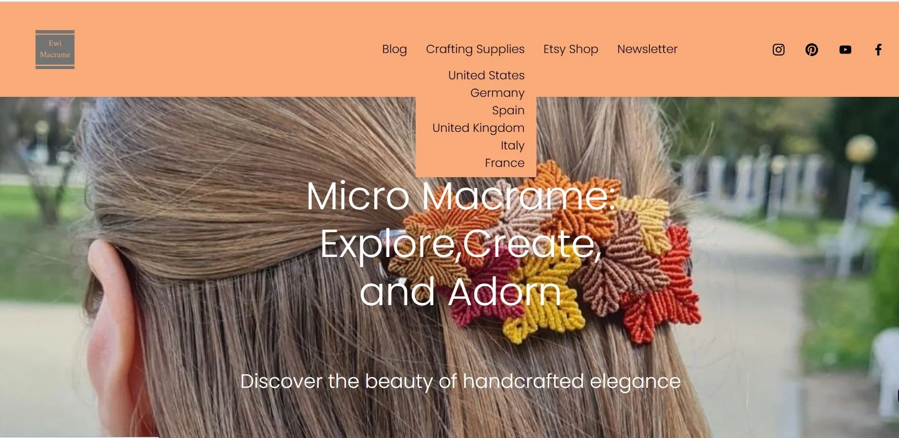 micro macrame crafting supplies