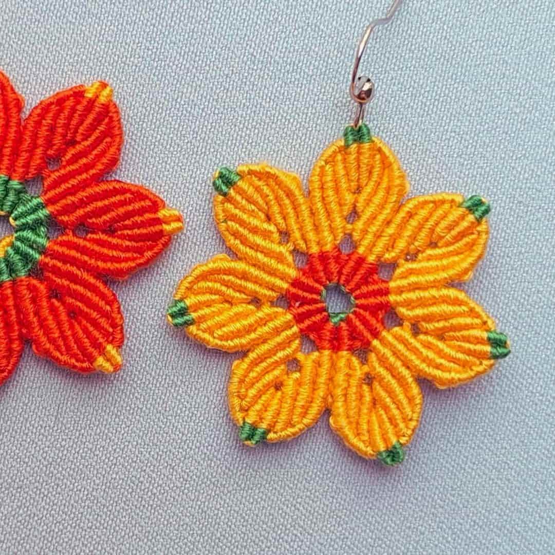 polyerster floss flower