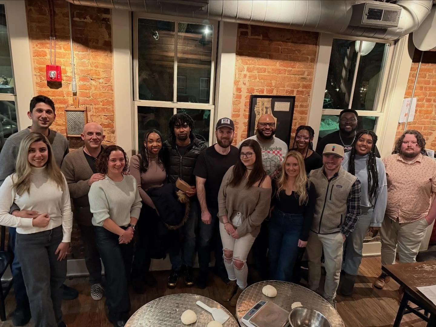 Since December was so busy, we opted to have our Holiday Party in the new year. Thanks to Evan and the whole Verde team for an awesome, educational pizza making class at @verdepizza 🍕 Now that we&rsquo;ve learned the technique, it&rsquo;s time to pr