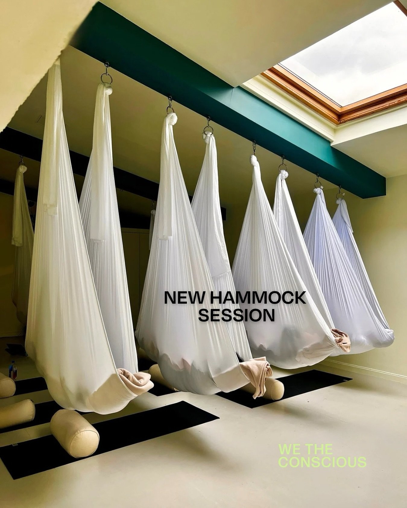 NEW SESSION ALERT 💫

You asked, we listened. 🫶🏽
We are shifting things a little in June. 

Fridays at 12.15 - 1.15 
Nervous System Reset (breath + hammocks) - dimmed lighting, nature soundscape, down regulating breath and hammocks. 

A midday paus