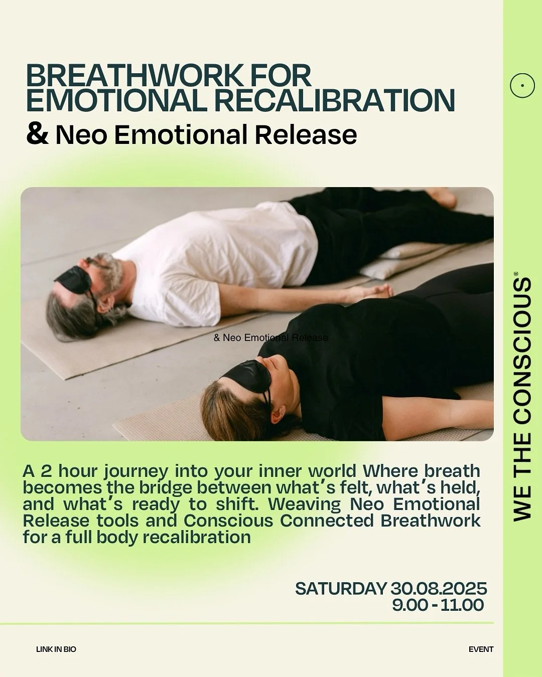 Looking after your mind and inner world is so essential. We talk about maintenance and we do that quite a lot and regular for for our outer shell, what faces the world, but what about what others can&rsquo;t see and only you can feel? 

Breathwork fo