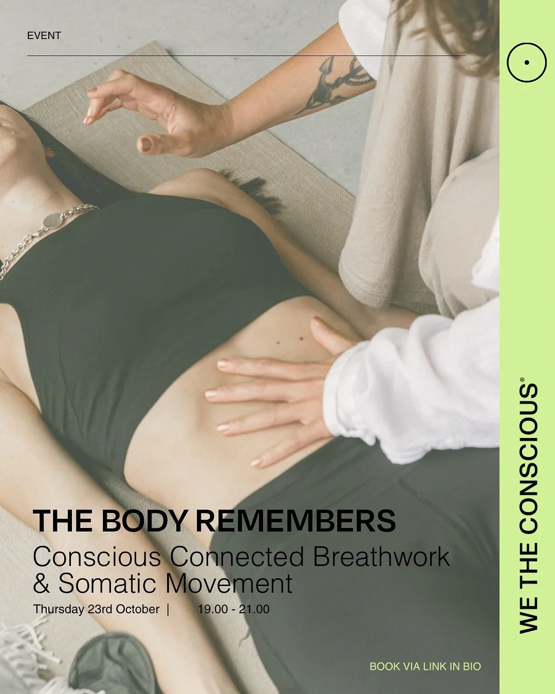 The body remembers is back for one final time! The body remembers is an invitation for you to connect to your layers and to understand what your body is holding on. 

This is a two part container where we use specific somatic movement to guide you in