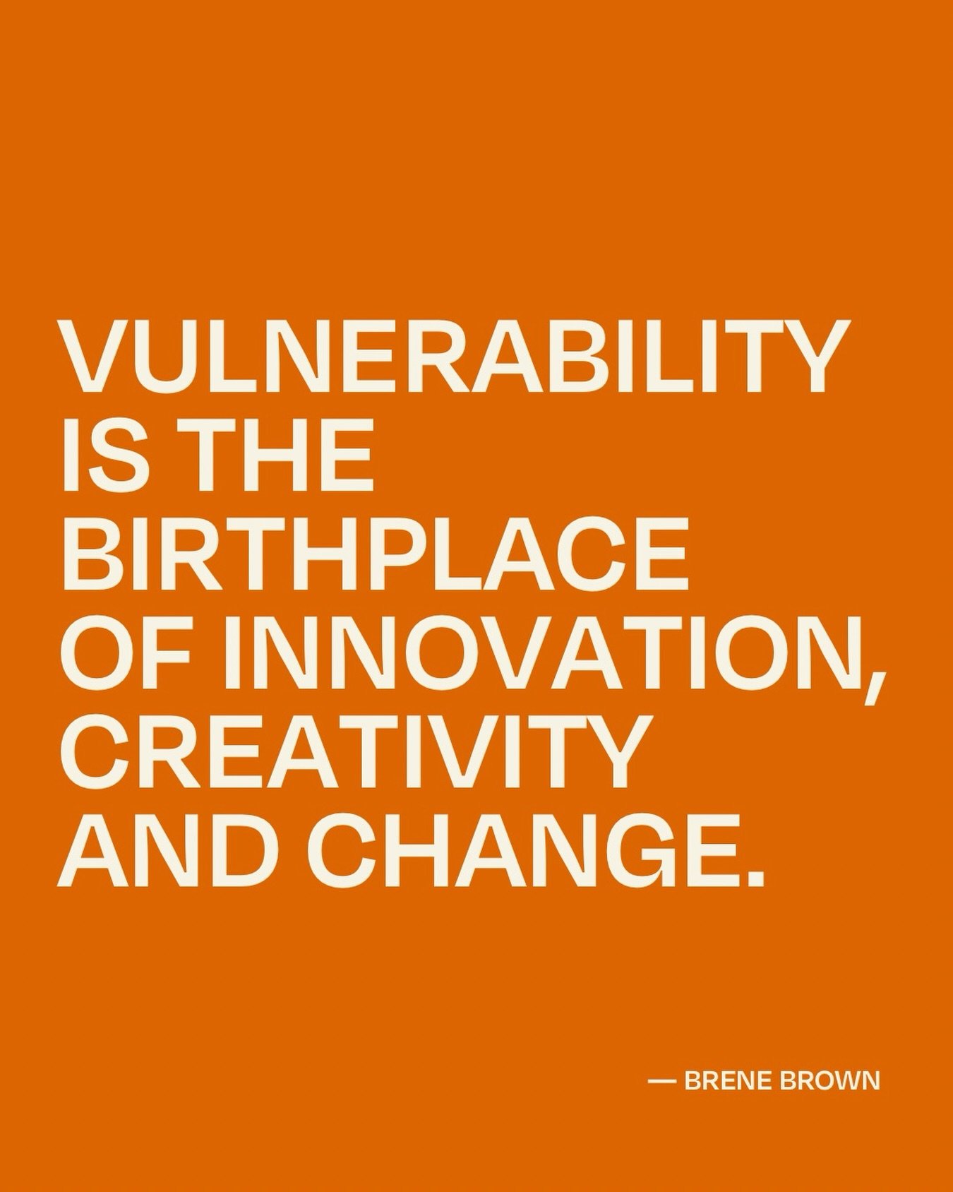 Have you ever been out on a date or with a mate and thought, FU*KKKKK I loved how vulnerable that person was or that conversation was. It all feels a little more real, right? 

When we open ourselves up to vulnerability, things begin to change.

Ther