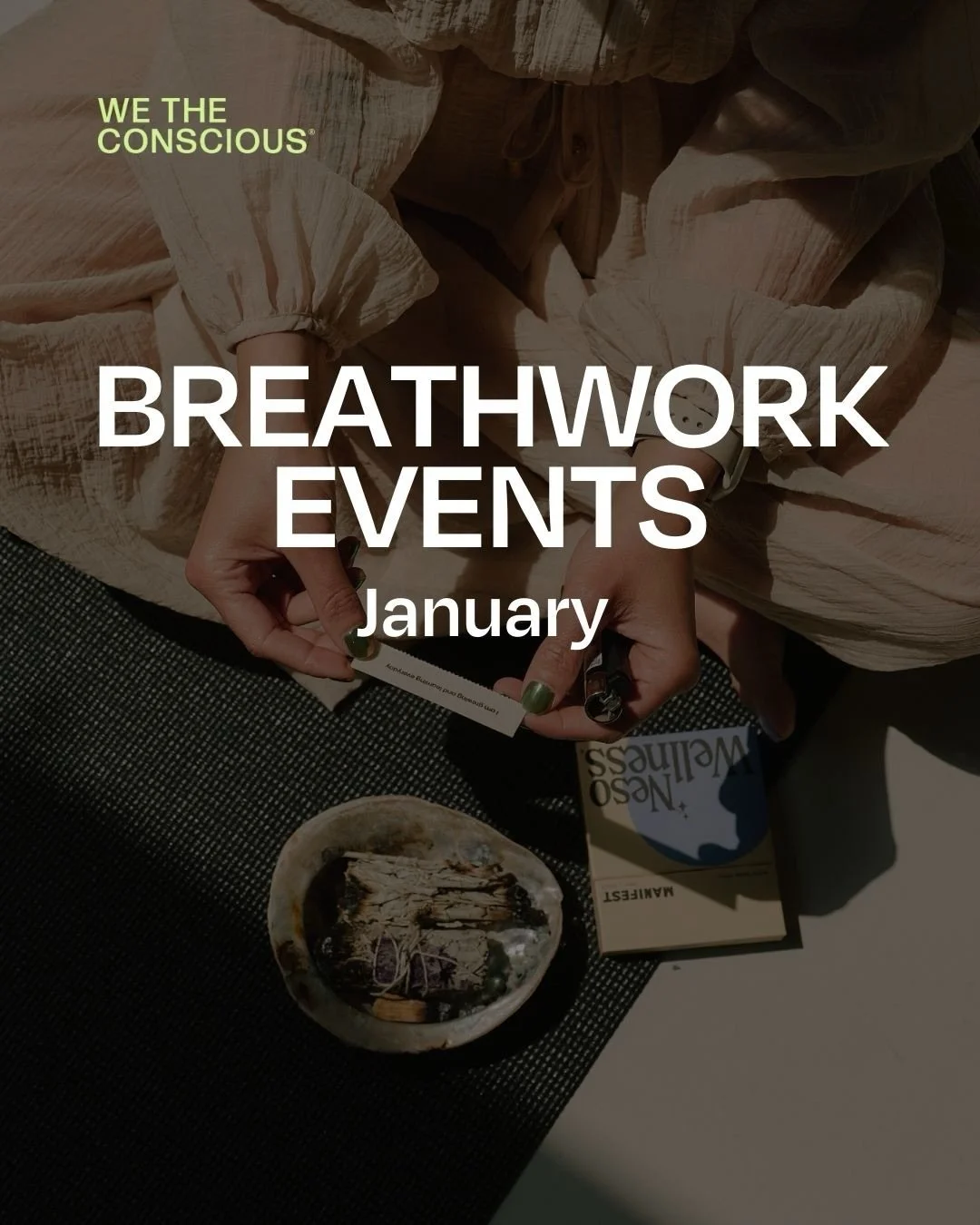 We start the year with intention and finding that balance in living a conscious life. Enjoying everything life has to offer but also devoting time and space to the vastness and layers of our own human experience. Digging deeper into our fabric to lea