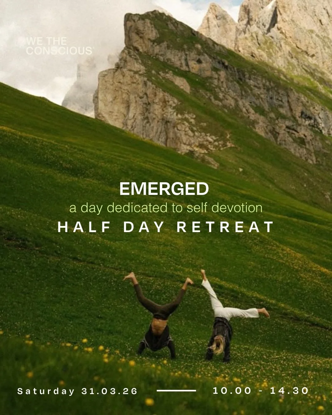 Life pulls us in a lot of directions. Over time, we can end up feeling stretched thin, disconnected or simply out of sync.

This is a mini retreat designed to fill your own cup and nourish your mind and body. A half day to step out of the usual pace,