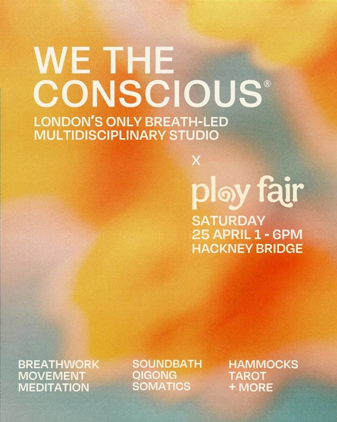 A day of PLAY is pretty much what we&rsquo;re here for. Play Fair festival is one of its kind happening for the first time in East London @hackney_bridge. I&rsquo;ve 40 independent businesses for a mega wholesome day 💕

Come hangout, participate in 