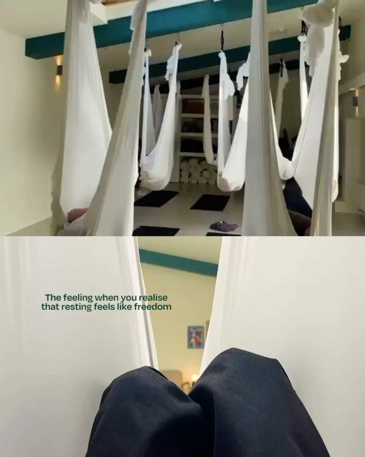 The feeling when you surrender to this&hellip;

#aerialrelaxationpods #nervoussystemsupport #breathwork #hackney