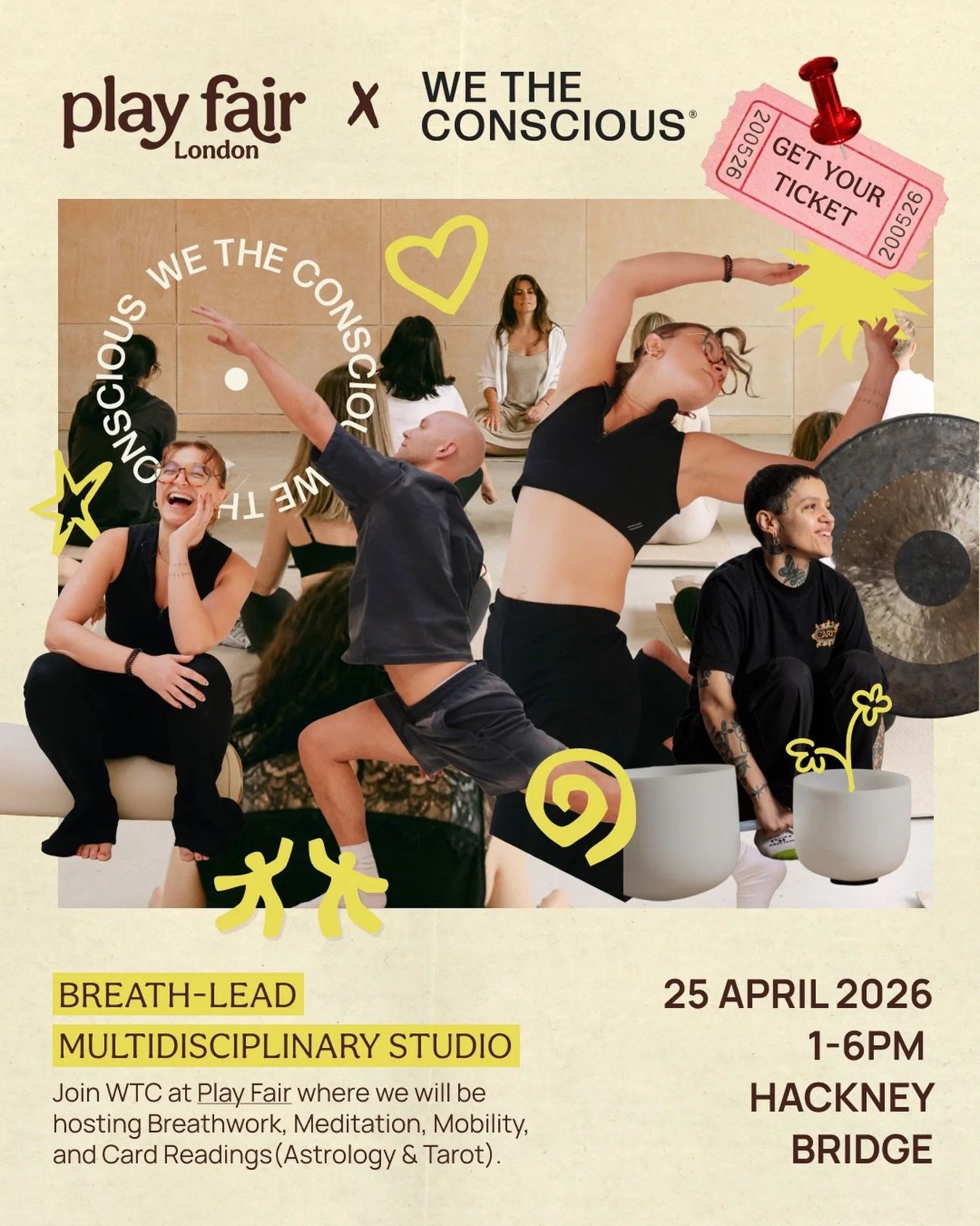 We&rsquo;re nearly there! Not many sleeps to go until we spend the day vibing with one another. We&rsquo;re buzzing to be joining this years @play__fair first of its kind community festival at @hackney_bridge 💕 

We&rsquo;re brining all the goodness