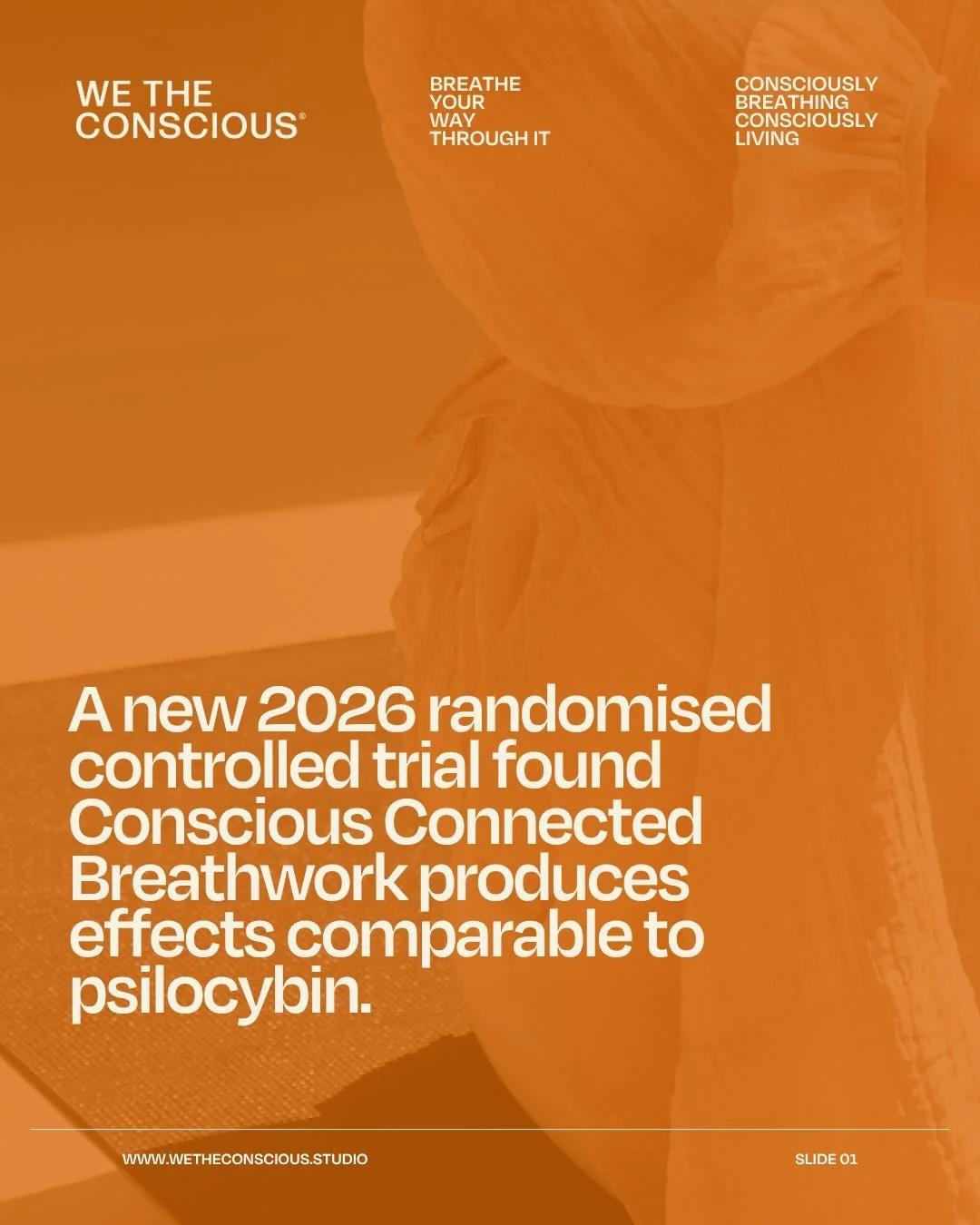There&rsquo;s now a randomised controlled trial on Conscious Connected Breathwork. Published in June 2026, An exploratory study of breathwork-induced altered states of consciousness in experienced practitioners: the airways to alteration (A2A) trial.