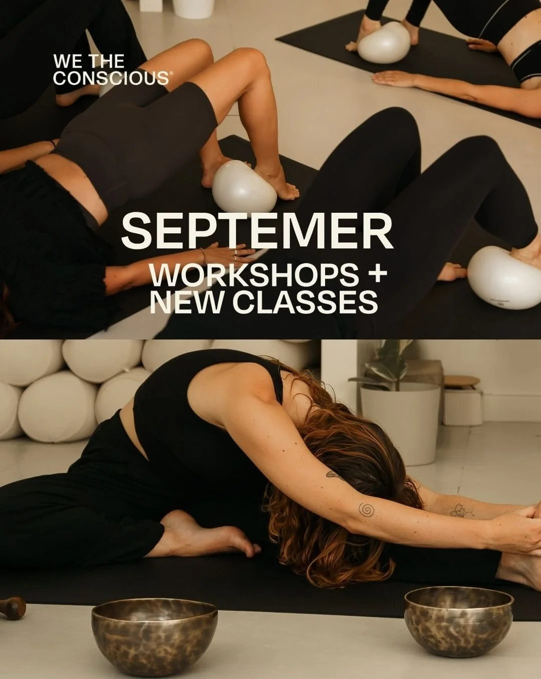 A wonderful mix for September and we&rsquo;ve added some (not all) of the new classes we&rsquo;re launching and an incredible lineup for workshops to access all your layers 

New classes include Sunday Sadhana (75)  This weekly practice explores a di